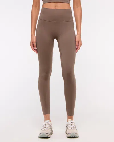 Abercrombie & Fitch Ypb Studioflex 7/8-length Legging In Gray