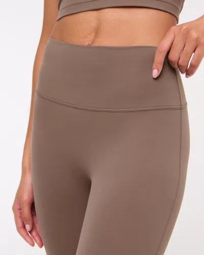 Abercrombie & Fitch Ypb Studioflex 7/8-length Legging In Gray