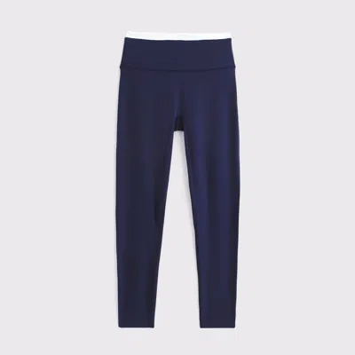 Abercrombie & Fitch Ypb Studioflex 7/8-length Legging In Blue