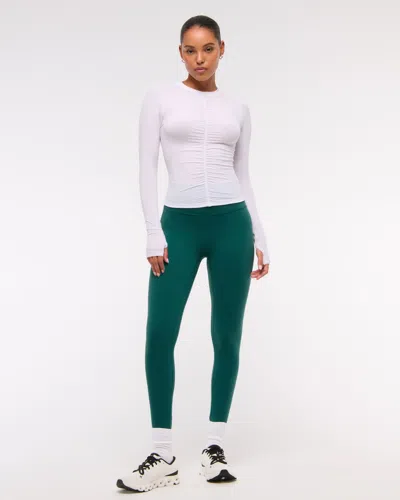 Abercrombie & Fitch Ypb Studioflex 7/8-length Legging In Green