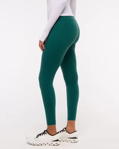 Abercrombie & Fitch Ypb Studioflex 7/8-length Legging In Green