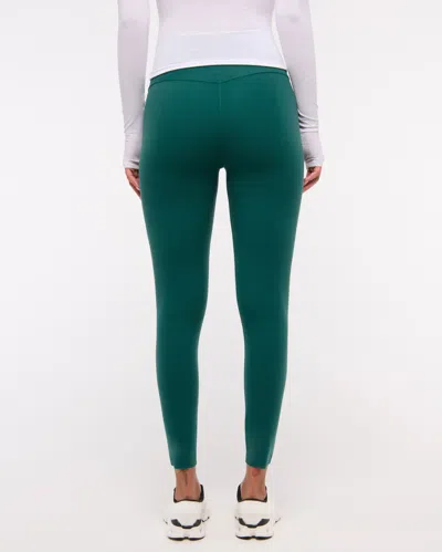 Abercrombie & Fitch Ypb Studioflex 7/8-length Legging In Green
