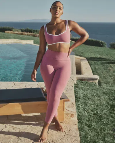 Abercrombie & Fitch Ypb Studioflex 7/8-length Legging In Brown