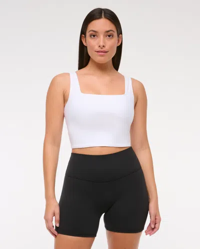 Abercrombie & Fitch Ypb Studioflex Bike Short In Black