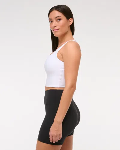 Abercrombie & Fitch Ypb Studioflex Bike Short In Black