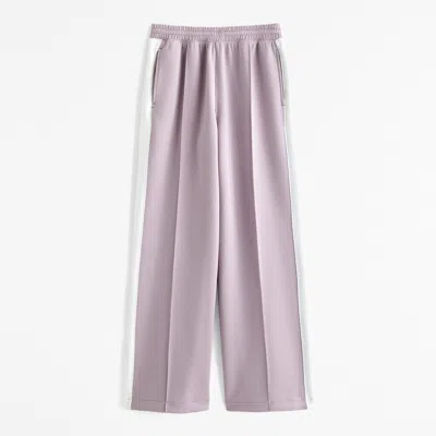 Abercrombie & Fitch Ypb Neoknit Wide Leg Sweatpant In Pink