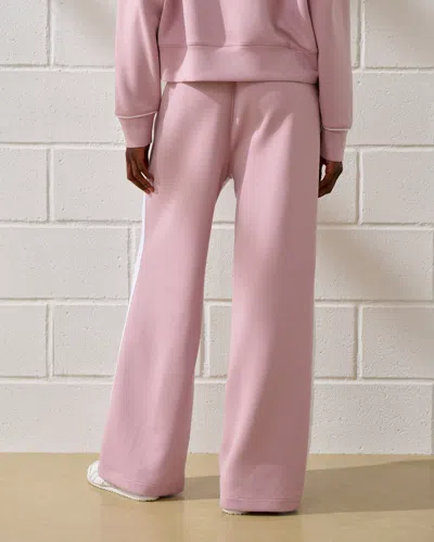 Abercrombie & Fitch Ypb Neoknit Wide Leg Sweatpant In Pink