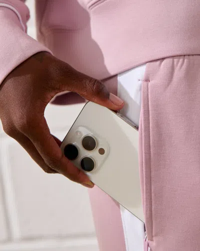 Abercrombie & Fitch Ypb Neoknit Wide Leg Sweatpant In Pink