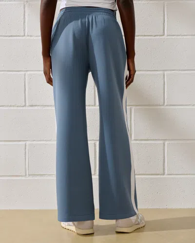 Abercrombie & Fitch Ypb Neoknit Wide Leg Sweatpant In Blue