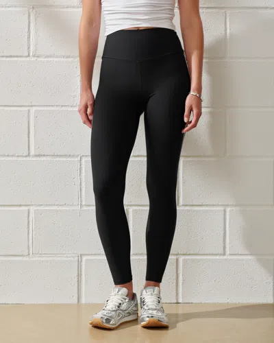 Abercrombie & Fitch Ypb Sculptlux 7/8-length Legging In Black
