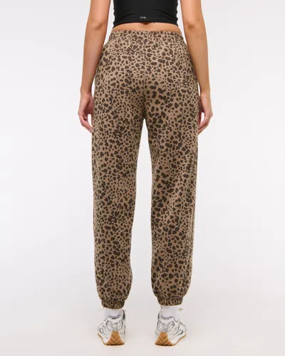 Abercrombie & Fitch Ypb Neoknit Sweatpant In Animal Print