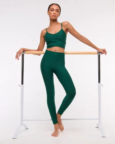 Abercrombie & Fitch Ypb Sculptlux 7/8-length Legging In Green