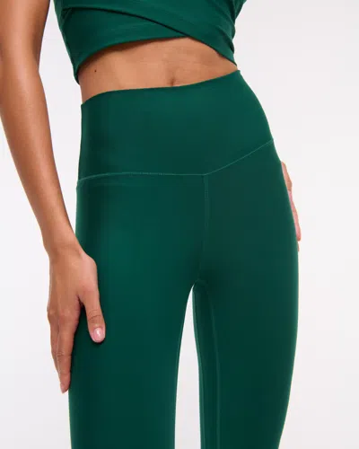 Abercrombie & Fitch Ypb Sculptlux 7/8-length Legging In Green