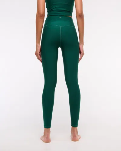 Abercrombie & Fitch Ypb Sculptlux 7/8-length Legging In Green