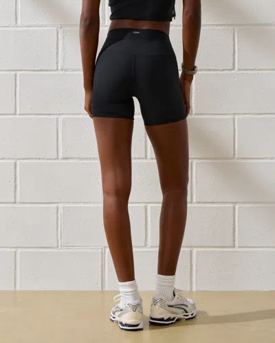 Abercrombie & Fitch Ypb Sculptlux Bike Short In Black