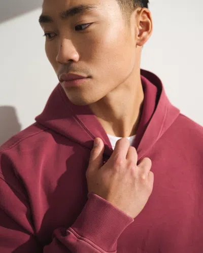 Abercrombie & Fitch Ypb Neoknit Max Popover In Red