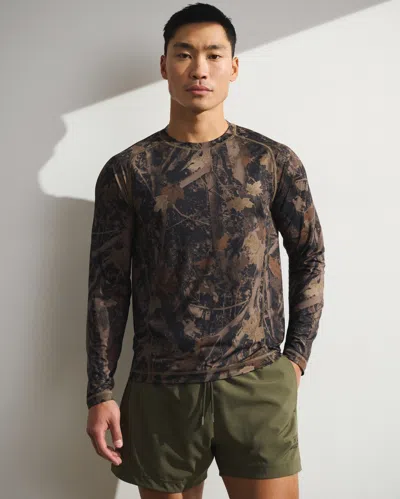 Abercrombie & Fitch Ypb Sweatwik Long-sleeve Tee In Blue