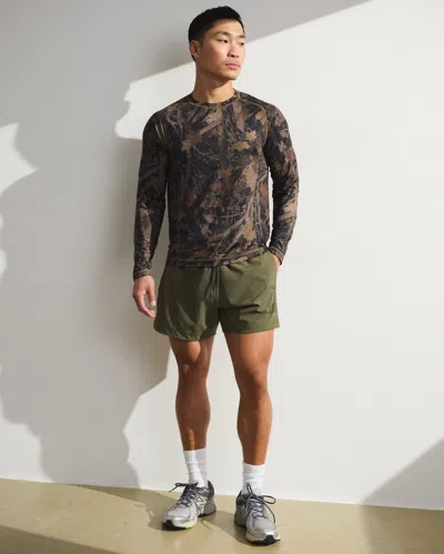 Abercrombie & Fitch Ypb Sweatwik Long-sleeve Tee In Blue