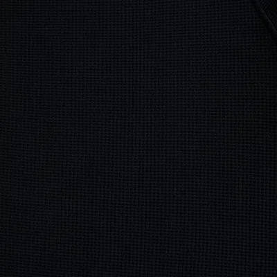 Abercrombie & Fitch Ypb Active Waffle Half-zip In Black