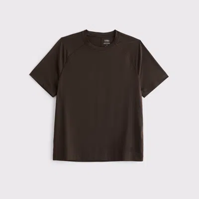Abercrombie & Fitch Ypb Sweatwik Tee In Brown