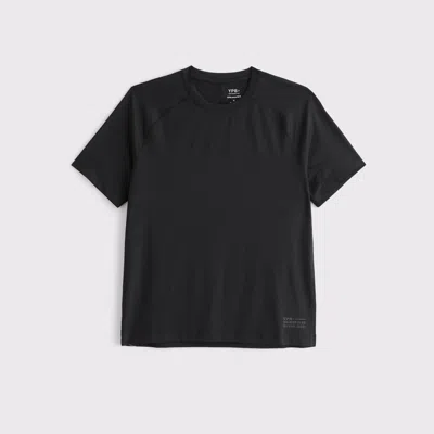 Abercrombie & Fitch Ypb Sweatwik Tee In Black