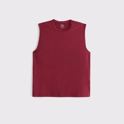 Abercrombie & Fitch Ypb Sweatwik Muscle Tank In Red