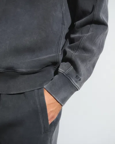 Abercrombie & Fitch Ypb Neoknit Max Half-zip In Gray