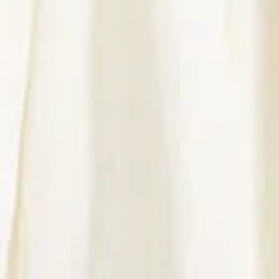 Abercrombie & Fitch Gauzy Smocked Waist Mini Dress In White