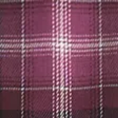 Abercrombie & Fitch Tie-front Plaid Jumpsuit In Purple