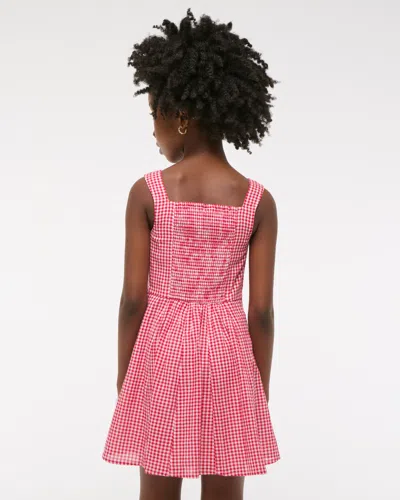 Abercrombie & Fitch A&f Mila Mini Dress In Red