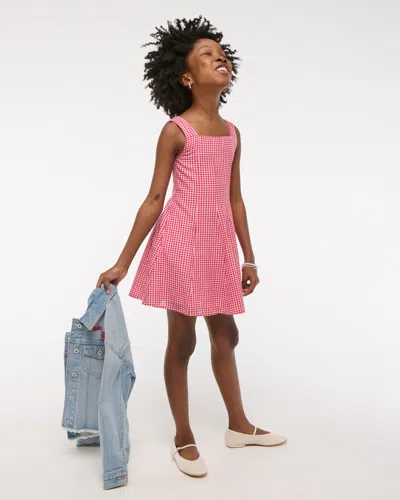 Abercrombie & Fitch A&f Mila Mini Dress In Red