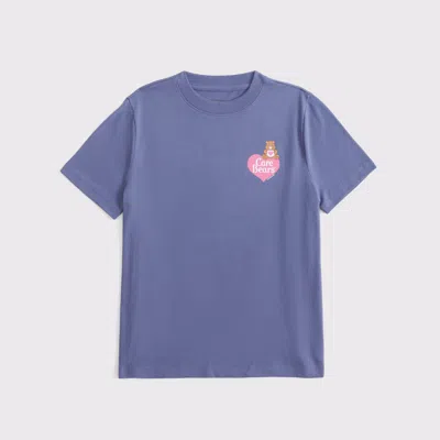 Abercrombie & Fitch Oversized Care Bears Graphic Tee In White