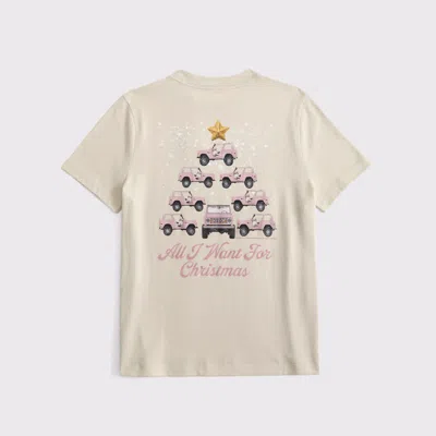 Abercrombie & Fitch Oversized Ford Graphic Tee In Brown