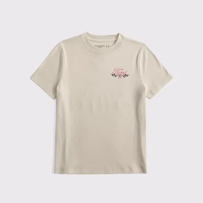 Abercrombie & Fitch Oversized Ford Graphic Tee In Brown