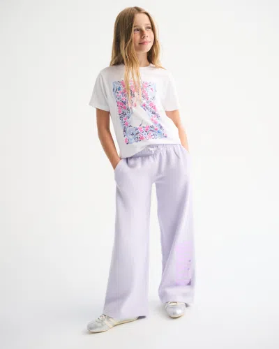 Abercrombie & Fitch Oversized Wicked Graphic Tee In White