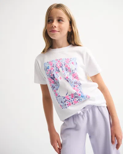 Abercrombie & Fitch Oversized Wicked Graphic Tee In White