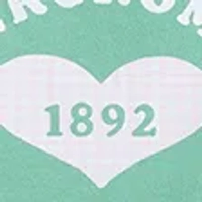 Abercrombie & Fitch Long-sleeve Off-the-shoulder Graphic Tee In Green