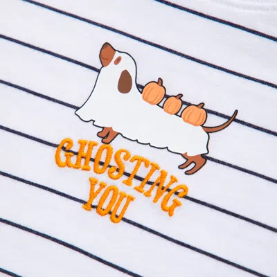 Abercrombie & Fitch Halloween Graphic Tee In White