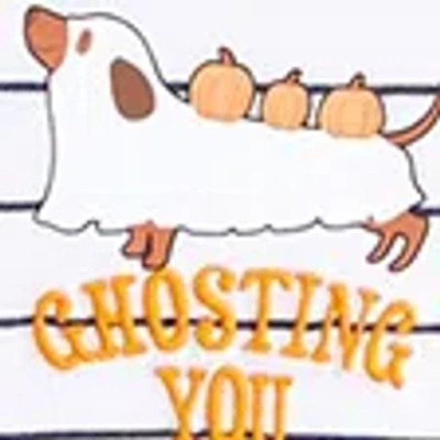 Abercrombie & Fitch Halloween Graphic Tee In White