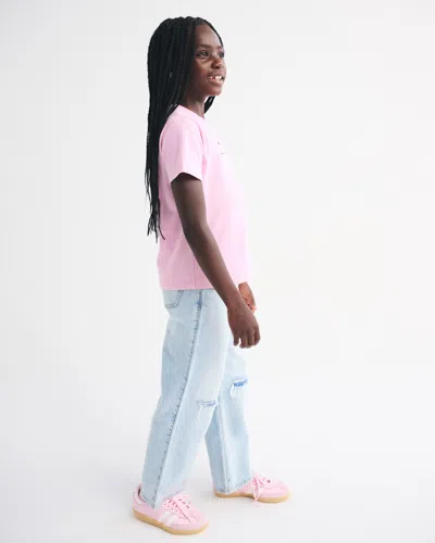 Abercrombie & Fitch Halloween Graphic Tee In Pink