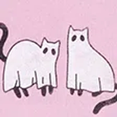 Abercrombie & Fitch Halloween Graphic Tee In Pink