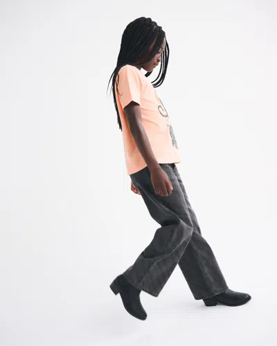 Abercrombie & Fitch Oversized Hocus Pocus Graphic Tee In Orange