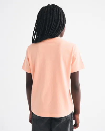 Abercrombie & Fitch Oversized Hocus Pocus Graphic Tee In Orange