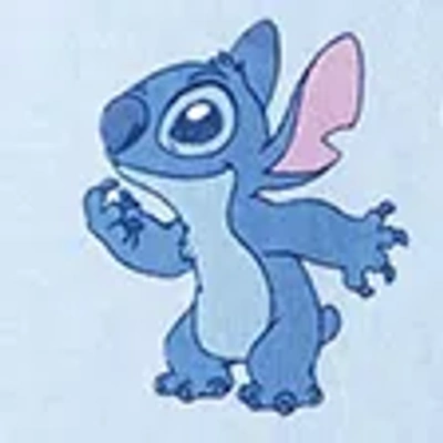 Abercrombie & Fitch Lilo And Stitch Graphic Tank In Blue