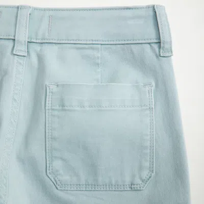 Abercrombie & Fitch High Rise Wide Leg Cargo Pants In Gray