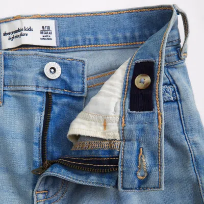 Abercrombie & Fitch High Rise Flare Jeans In Brown