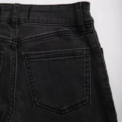 Abercrombie & Fitch High Rise Wide Leg Jeans In Gray