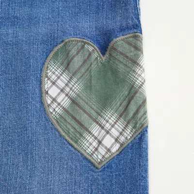 Abercrombie & Fitch High Rise Wide Leg Jeans In Blue