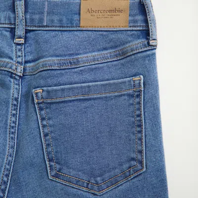 Abercrombie & Fitch High Rise Jeggings In Blue