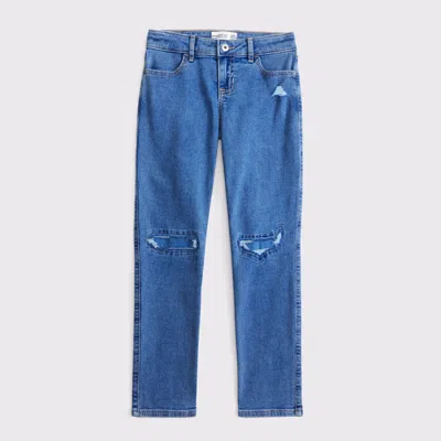 Abercrombie & Fitch Low Rise Skinny Jeans In Blue